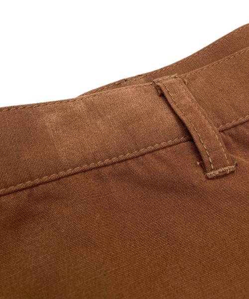 stussy（ステューシー）stussy (ステューシー) SSリンクロゴチノパンツ ブラウン サイズ:32の古着・服飾アイテム