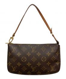 LOUIS VUITTON（ルイ ヴィトン）の古着「モノグラム 	ポシェット・アクセソワール」｜ブラウン