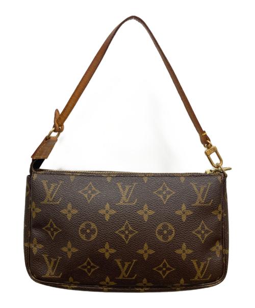 LOUIS VUITTON（ルイ ヴィトン）LOUIS VUITTON (ルイ ヴィトン) モノグラム 	ポシェット・アクセソワール ブラウンの古着・服飾アイテム