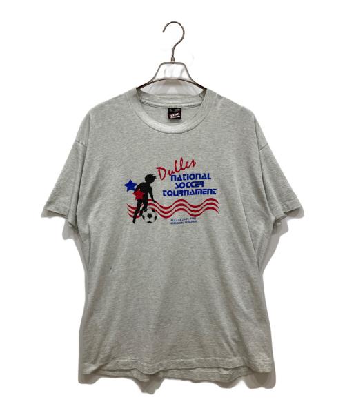 FRUIT OF THE LOOM（フルーツオブザルーム）FRUIT OF THE LOOM (フルーツオブザルーム) プリントTシャツ グレー サイズ:XLの古着・服飾アイテム