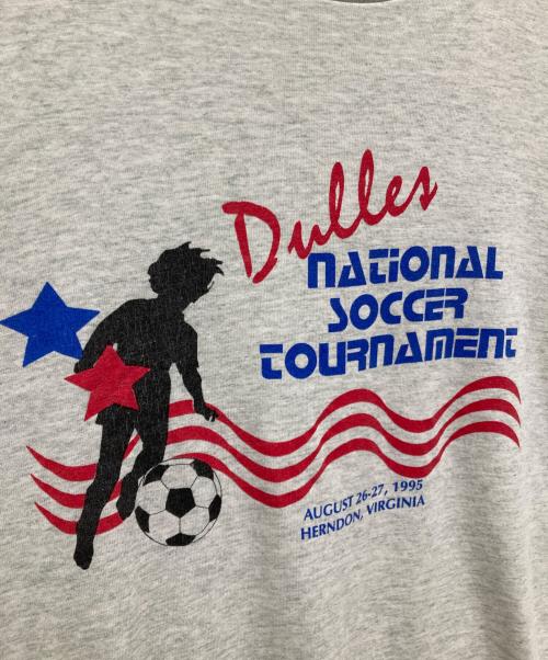 FRUIT OF THE LOOM（フルーツオブザルーム）FRUIT OF THE LOOM (フルーツオブザルーム) プリントTシャツ グレー サイズ:XLの古着・服飾アイテム