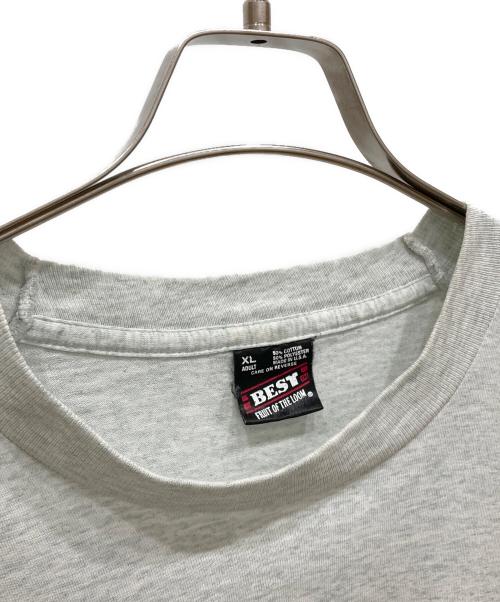 FRUIT OF THE LOOM（フルーツオブザルーム）FRUIT OF THE LOOM (フルーツオブザルーム) プリントTシャツ グレー サイズ:XLの古着・服飾アイテム