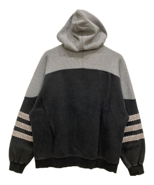 adidas（アディダス）adidas (アディダス) 80ｓトレフォイルパーカー ブラック サイズ:-の古着・服飾アイテム