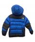 THE NORTH FACE (ザ ノース フェイス) ダウンジャケット ブルー×ブラック サイズ:SIZE 90：8000円