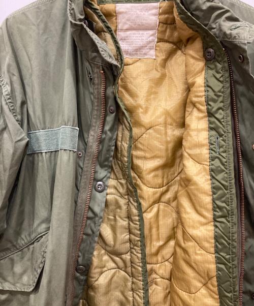 US ARMY（ユーエスアーミー）US ARMY (ユーエスアーミー) ライナー付きM65フィッシュテールパーカー オリーブ サイズ:SIZE ボディ：SMALL REGULAR ライナー：SMALLの古着・服飾アイテム