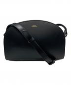 A.P.C.アーペーセー）の古着「ハーフムーンショルダーバッグ」｜ブラック