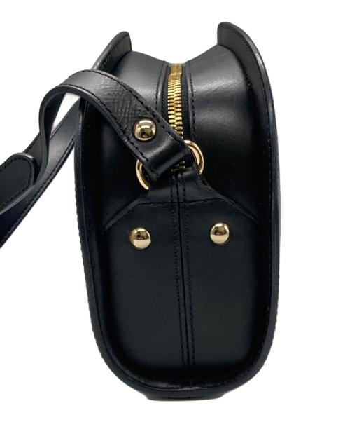 A.P.C.（アーペーセー）A.P.C. (アーペーセー) ハーフムーンショルダーバッグ ブラックの古着・服飾アイテム