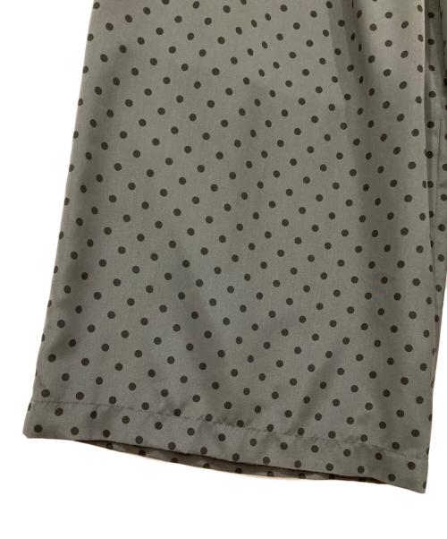 VERMEIL par iena（ヴェルメイユ パー イエナ）VERMEIL par iena (ヴェルメイユ パー イエナ) ドットワイドパンツ グレー サイズ:SIZE 36の古着・服飾アイテム