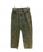 X-LARGEエクストララージ）の古着「OVERDYED DENIM PANTS」