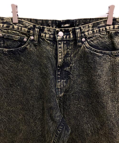 X-LARGE（エクストララージ）X-LARGE (エクストララージ) OVERDYED DENIM PANTS サイズ:SIZE 86cm (W34)の古着・服飾アイテム