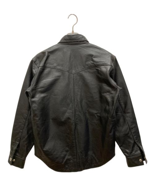 HEAVY FOR BIKERS（ヘビーフォーバイカーズ）HEAVY FOR BIKERS (ヘビーフォーバイカーズ) レザージャケット ブラック サイズ:SIZE 40の古着・服飾アイテム