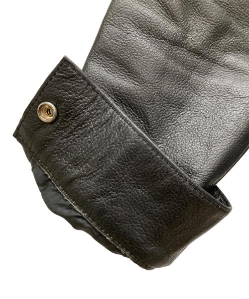 HEAVY FOR BIKERS（ヘビーフォーバイカーズ）HEAVY FOR BIKERS (ヘビーフォーバイカーズ) レザージャケット ブラック サイズ:SIZE 40の古着・服飾アイテム