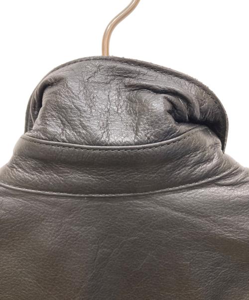 HEAVY FOR BIKERS（ヘビーフォーバイカーズ）HEAVY FOR BIKERS (ヘビーフォーバイカーズ) レザージャケット ブラック サイズ:SIZE 40の古着・服飾アイテム