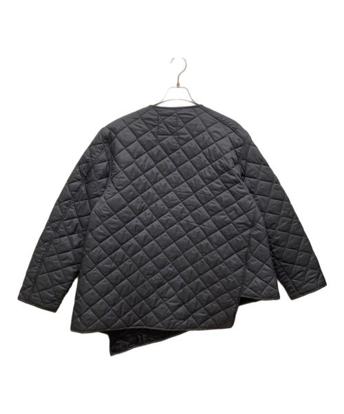 LAVENHAM（ラベンハム）LAVENHAM (ラベンハム) COMME des GARCONS SHIRT (コムデギャルソンシャツ) キルティングジャケット グレー サイズ:Mの古着・服飾アイテム