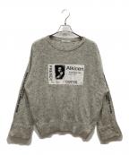 Ayaneアヤネ）の古着「カラーネップニット」｜グレー