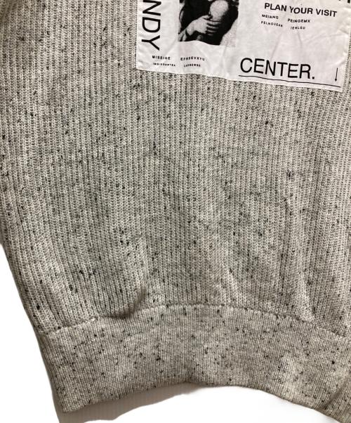 Ayane（アヤネ）ayane (アヤネ) カラーネップニット グレー サイズ:Ⅿの古着・服飾アイテム