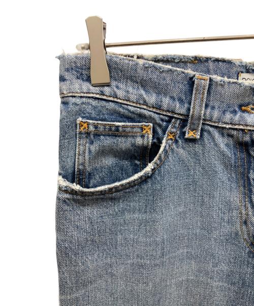 DOLCE & GABBANA（ドルチェ＆ガッバーナ）DOLCE & GABBANA (ドルチェ＆ガッバーナ) ダメージ加工デニムパンツ サイズ:42の古着・服飾アイテム