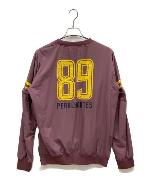 PEARLY GATES（パーリーゲイツ）PEARLY GATES (パーリーゲイツ) 2WAYスニードジャック パープル サイズ:Ｌの古着・服飾アイテム