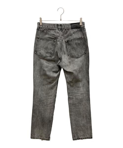 JOHN LAWRENCE SULLIVAN（ジョン ローレンス サリバン）JOHN LAWRENCE SULLIVAN (ジョン ローレンス サリバン) ブリーチデニムジップパンツ グレー サイズ:46の古着・服飾アイテム