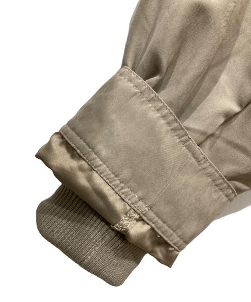 medoc original（メドック オリジナル）medoc original (メドック オリジナル) ファーフーデッドモッズアウター ベージュ サイズ:SIZE M 未使用品の古着・服飾アイテム