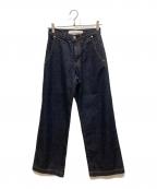 IENAイエナ）の古着「エコデニムソフトバギーパンツ」｜インディゴ