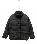 stussyステューシー）の古着「00’ｓダウンジャケット」｜ブラック