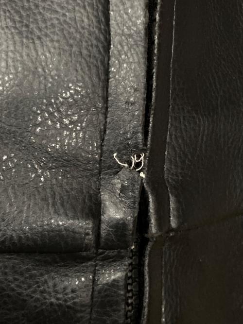 G-III NHL（ジースリー）G-III NHL (ジースリー) デトロイトレザースタジャン レッド×ブラック サイズ:SIZE Mの古着・服飾アイテム