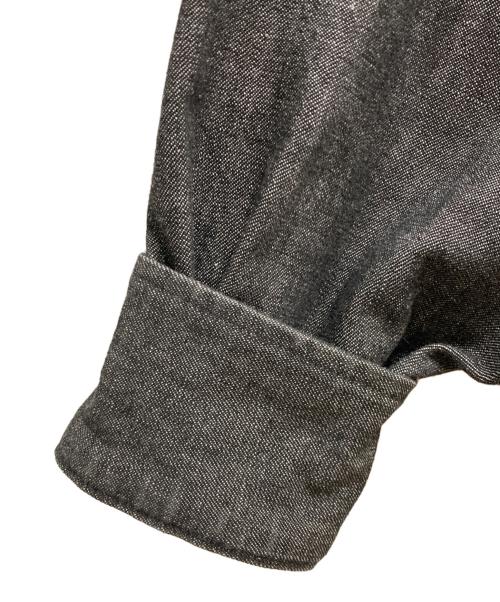 UNION LAUNCH（ユニオンランチ）UNION LAUNCH (ユニオンランチ) UNITED ARROWS (ユナイテッドアローズ) ドルマンスリーブデニムシャツ ブラック サイズ:freeの古着・服飾アイテム