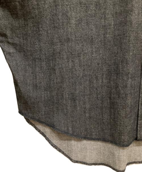 UNION LAUNCH（ユニオンランチ）UNION LAUNCH (ユニオンランチ) UNITED ARROWS (ユナイテッドアローズ) ドルマンスリーブデニムシャツ ブラック サイズ:freeの古着・服飾アイテム