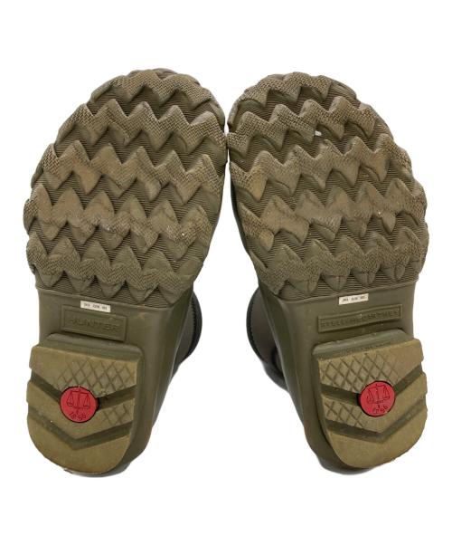 HUNTER（ハンター）HUNTER (ハンター) STELLA McCARTNEY (ステラマッカートニー) ブーツ カーキ サイズ:22の古着・服飾アイテム