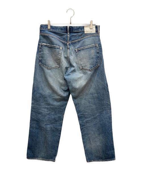 Ron Herman（ロンハーマン）Ron Herman (ロンハーマン) ダメージワイドデニムパンツ インディゴ サイズ:SIZE 83.5cm (W33)の古着・服飾アイテム