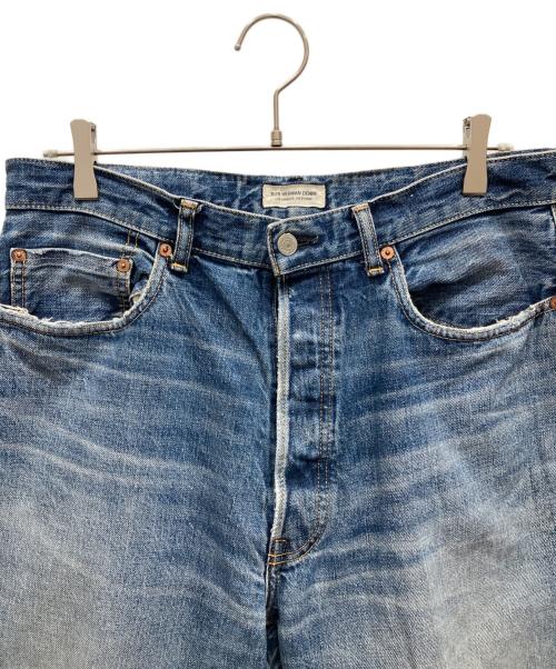 Ron Herman（ロンハーマン）Ron Herman (ロンハーマン) ダメージワイドデニムパンツ インディゴ サイズ:SIZE 83.5cm (W33)の古着・服飾アイテム