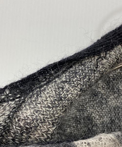 Saint Laurent Paris（サンローランパリ）Saint Laurent Paris (サンローランパリ) モヘア混レオパードニット ベージュ×ブラック サイズ:Sの古着・服飾アイテム