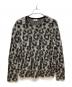 Saint Laurent Paris（サンローランパリ）の古着「モヘア混レオパードニット」｜ベージュ×ブラック