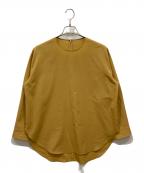 STEVEN ALANスティーブンアラン）の古着「CREW NECK BLOUSE」｜イエロー