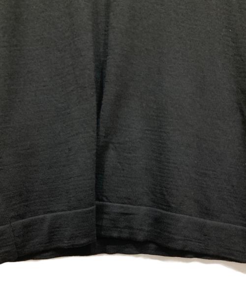 JOSEPH HOMME（ジョゼフ オム）JOSEPH HOMME (ジョゼフ オム) エッセンシャルメリノクルーネックニット ブラック サイズ:SIZE 46の古着・服飾アイテム