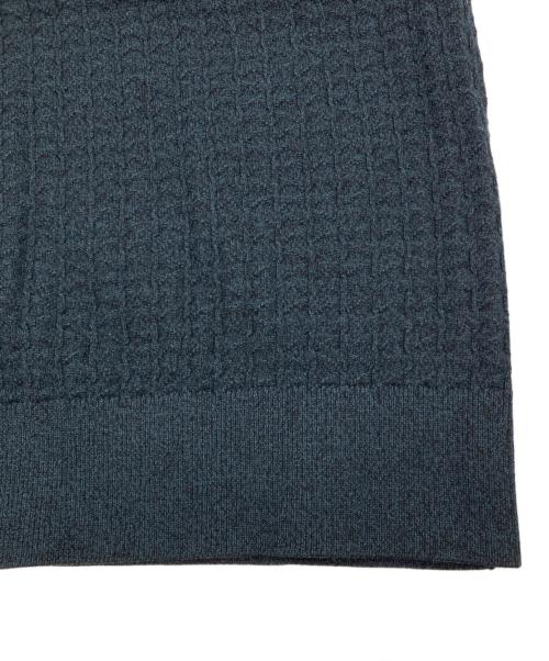 JOSEPH HOMME（ジョゼフ オム）JOSEPH HOMME (ジョゼフ オム) ヴィスコースリンクスクルーネックニット グリーン サイズ:46の古着・服飾アイテム