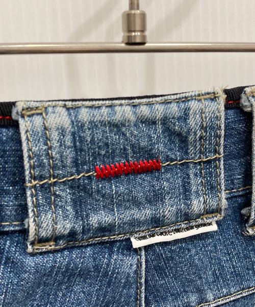 ecko complex（エコーコンプレックス）ecko complex (エコーコンプレックス) デザインデニムショーツ インディゴ サイズ:SIZE 38の古着・服飾アイテム