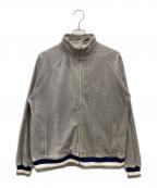 stussyステューシー）の古着「90’sベロアトラックジャケット」｜グレー