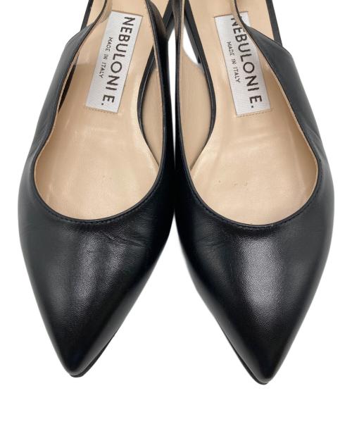 NEBULONIE（ネブローニ）NEBULONIE (ネブローニ) FLAT BACK STRAP ブラック サイズ:SIZE 37の古着・服飾アイテム