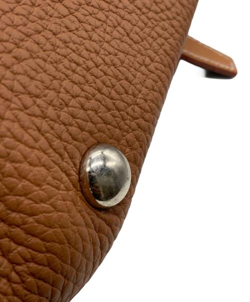 VALERIE SALACROUX（ヴァレリーサラクルー）VALERIE SALACROUX (ヴァレリーサラクルー) 2WAYワンショルダーバッグ ブラウンの古着・服飾アイテム