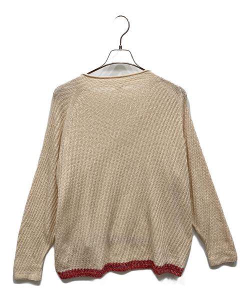 tamaki niime（タマキ ニイメ）tamaki niime (タマキ ニイメ) コットンニット ベージュ サイズ:SIZE 2の古着・服飾アイテム