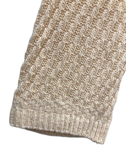 tamaki niime（タマキ ニイメ）tamaki niime (タマキ ニイメ) コットンニット ベージュ サイズ:SIZE 2の古着・服飾アイテム