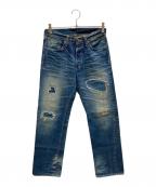 SUGAR CANEシュガーケーン）の古着「10year Agedローンスタージーンズ」｜インディゴ