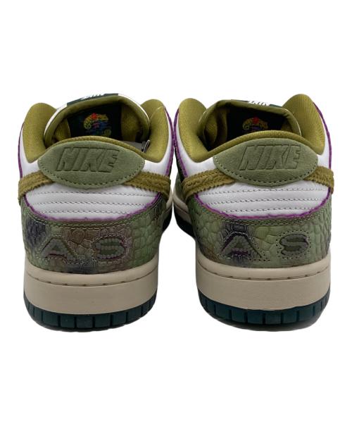 NIKE SB（ナイキエスビー）NIKE SB (ナイキエスビー) Alexis Sablone (アレクシス・サブローン) Dunk Low Pro グリーン×カーキ サイズ:28.5の古着・服飾アイテム