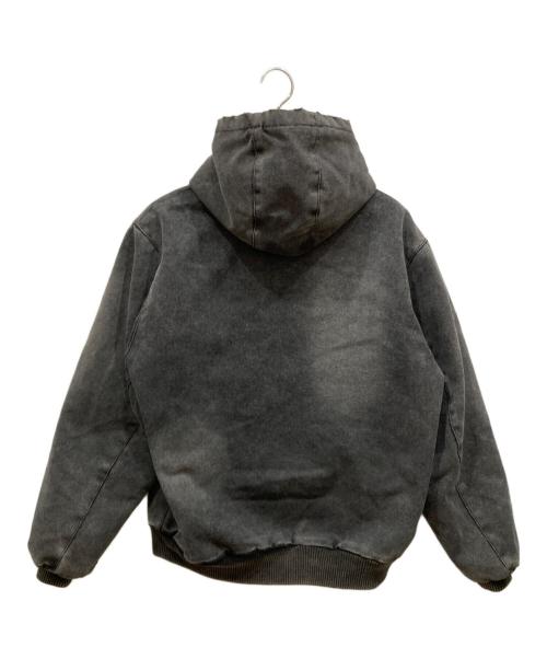 9090（9090）9090 (9090) ダックフーディジャケット グレー サイズ:Lの古着・服飾アイテム