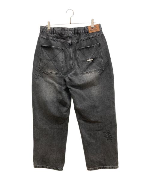 BUTTER GOODS（バターグッズ）Butter Goods (バターグッズ) バギーデニムパンツ ブラック サイズ: 81cm (W32)の古着・服飾アイテム