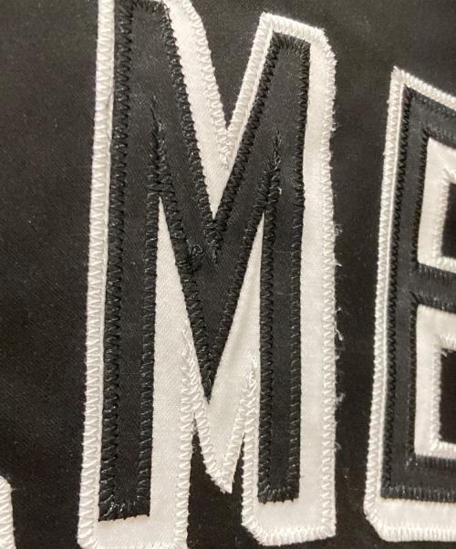 SUPREME（シュプリーム）SUPREME (シュプリーム) MITCHELL & NESS (ミッチェルアンドネス) Satin Baseball Jersey ブラック サイズ:Lの古着・服飾アイテム