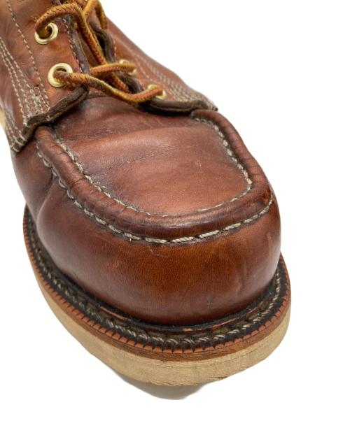 THOROGOOD（ソログッド）Thorogood (ソログッド) モックトゥブーツ ブラウン サイズ:8EEの古着・服飾アイテム