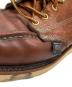 中古・古着 Thorogood (ソログッド) モックトゥブーツ ブラウン サイズ:8EE：5000円